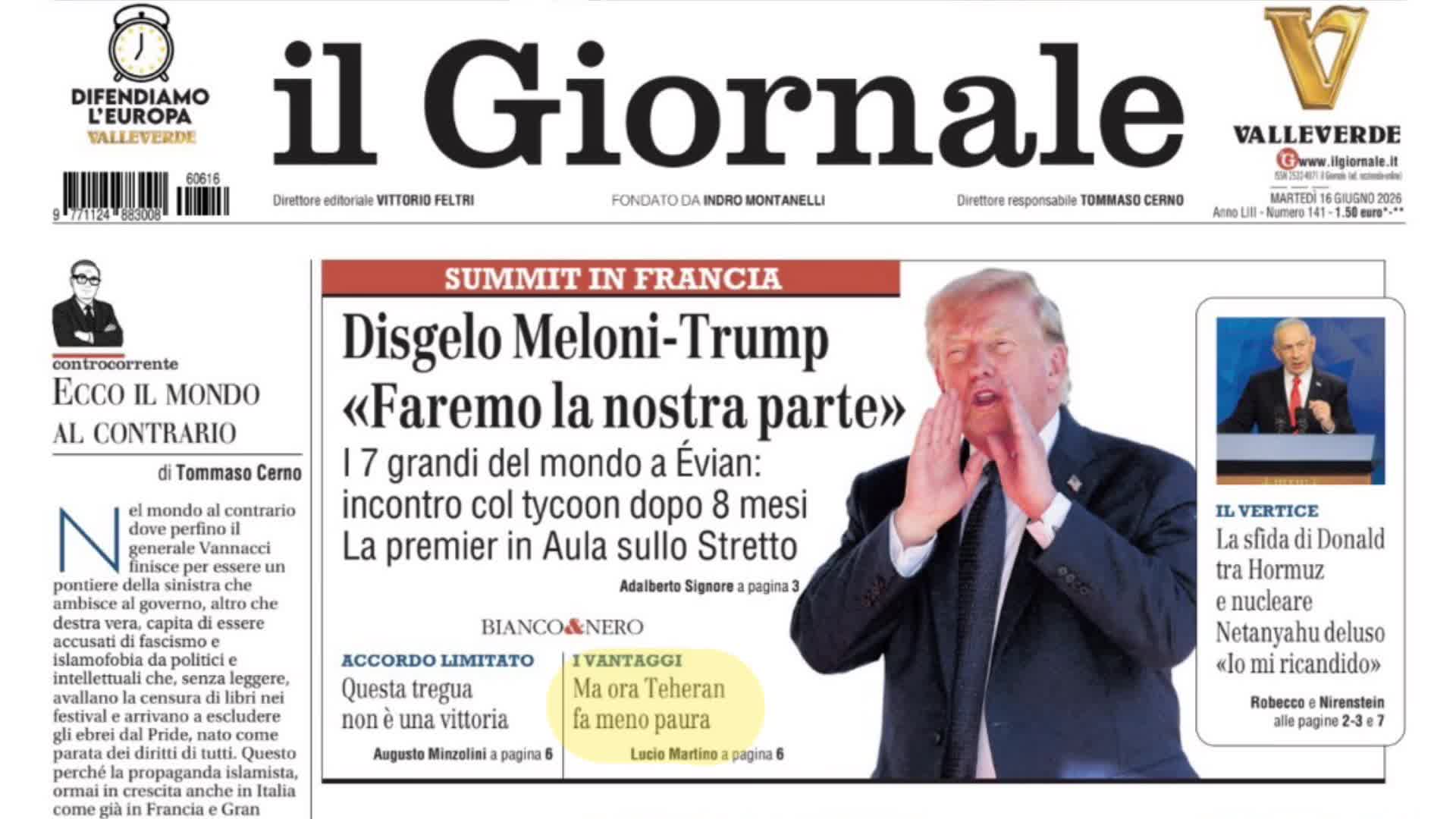 Disgelo Meloni-Trump, il dibattito sulla cultura, niente social sotto i 16 anni in Gb, indagato Hannoun