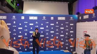 Le foto di Sal Da Vinci con il premio di Sanremo