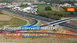 Inaugurato sulla A30 Caserta-Salerno il nuovo svincolo di Maddaloni di Autostrade per l'Italia