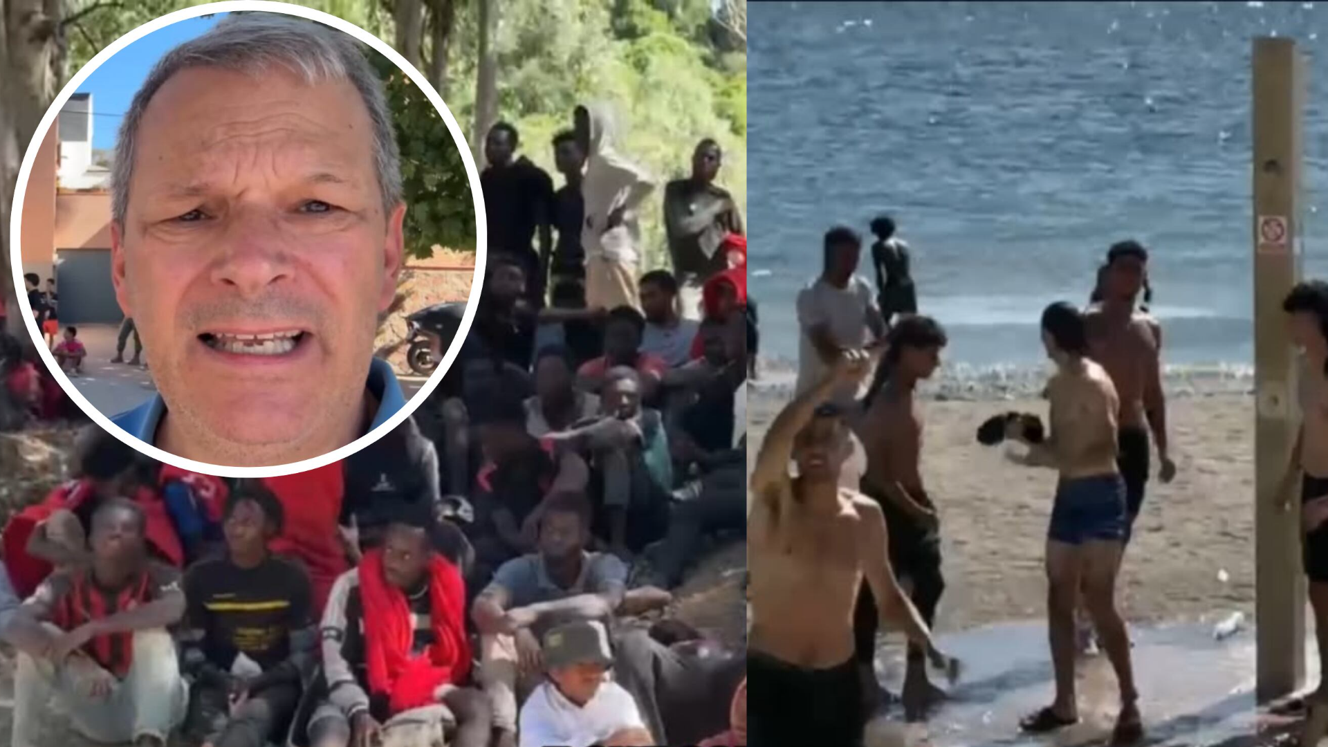 Tra i clandestini marocchini a Ceuta - Il reportage di Biloslavo nell'exclave spagnola