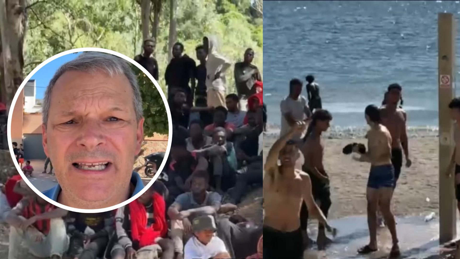Tra i clandestini marocchini a Ceuta - Il reportage di Biloslavo nell'exclave spagnola