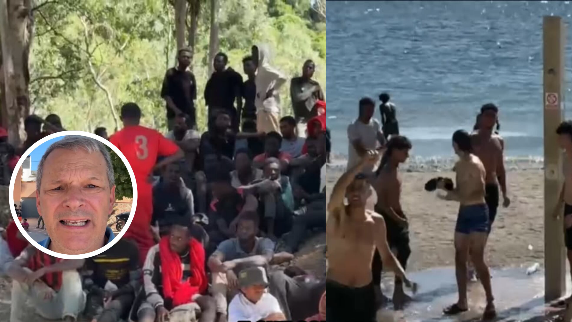 Tra i clandestini marocchini a Ceuta - Il reportage di Biloslavo nell'exclave spagnola