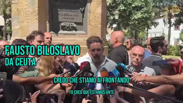 A Ceuta Abascal attacca Sanchez - Il reportage di Biloslavo