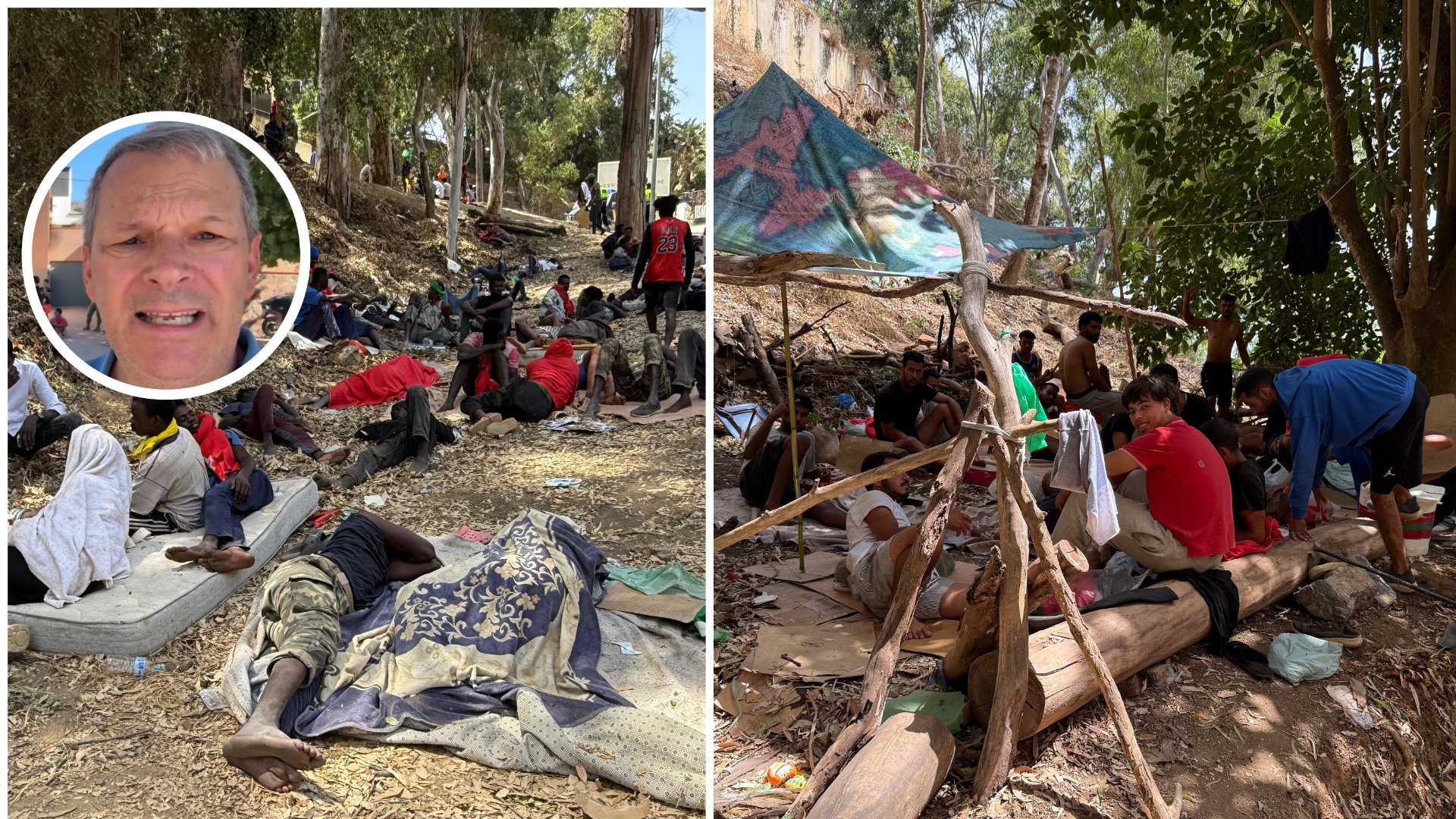 Il centro di accoglienza al collasso: fuori l’assedio dei migranti - Il reportage di Biloslavo